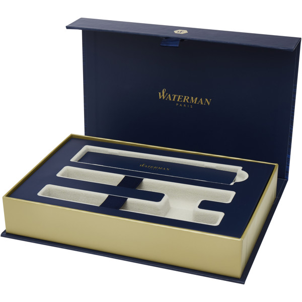 Waterman Allure rollerball and ballpoint pen set  (black ink)