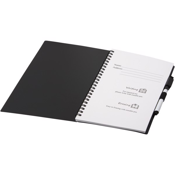 Pebbles reference reusable notebook - Black