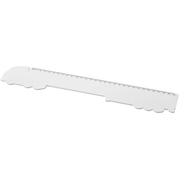 Tait 30cm lorry-shaped recycled plastic ruler