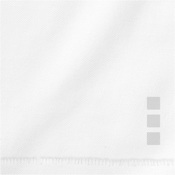 Calgary short sleeve women's polo - White / XS