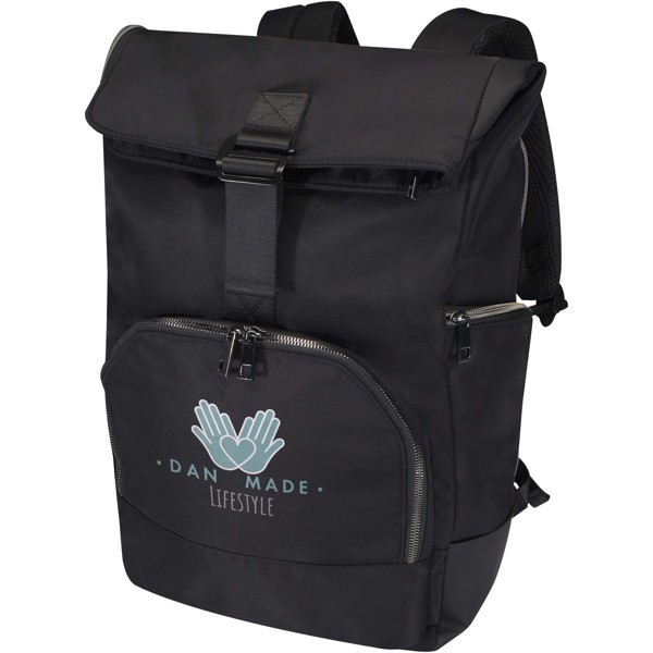 Rhine 15” GRS recycled rolltop backpack 18L
