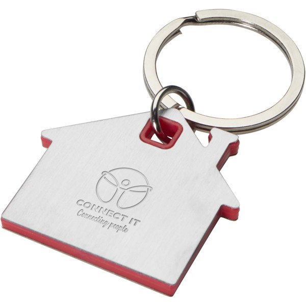 Nook house-shaped keychain - Red