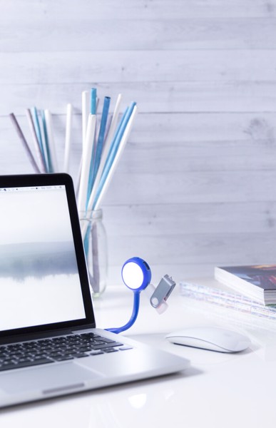 USB Hub Lamp Ticaro - White