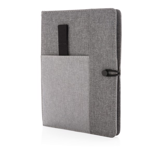 Kyoto A5 notebook cover - Grey
