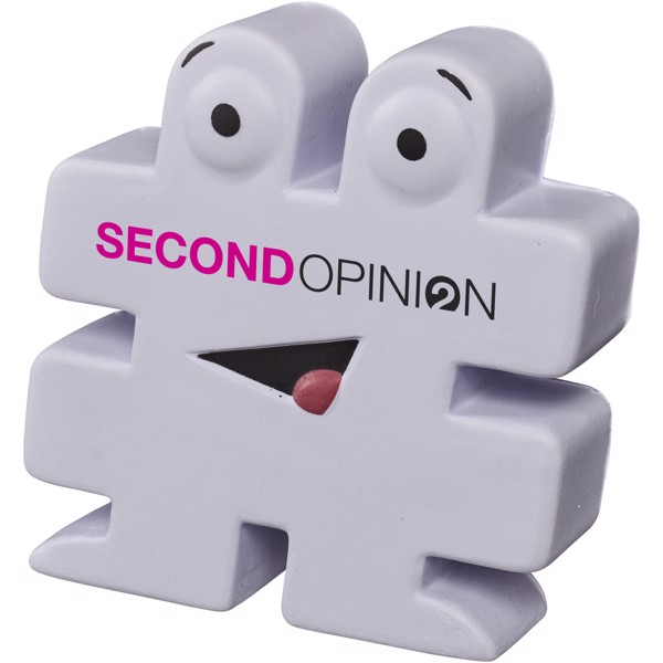 Hashtag stress reliever - White