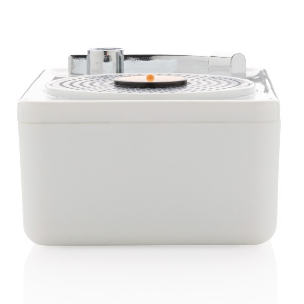 Mini Vintage 3W wireless speaker - White / Black