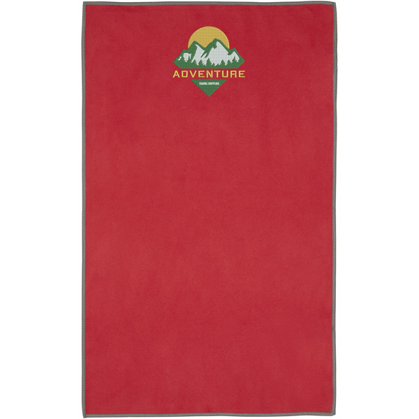 Pieter GRS ultra lightweight and quick dry towel 30x50 cm - Red