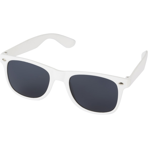 Sun Ray recycled plastic sunglasses - White