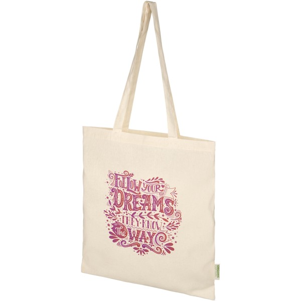 Odisha 100 g/m² OCS organic tote bag 7L