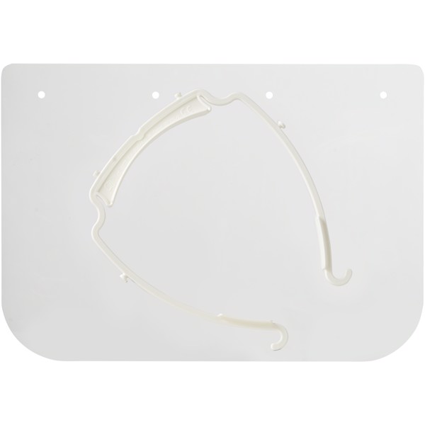 Protective face visor - Medium - White