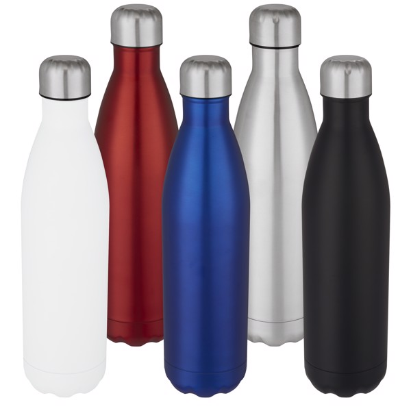 Cove 750 ml vacuum insulated stainless steel bottle - White