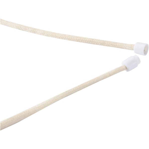 Adhab smartphone lanyard with bamboo details - White