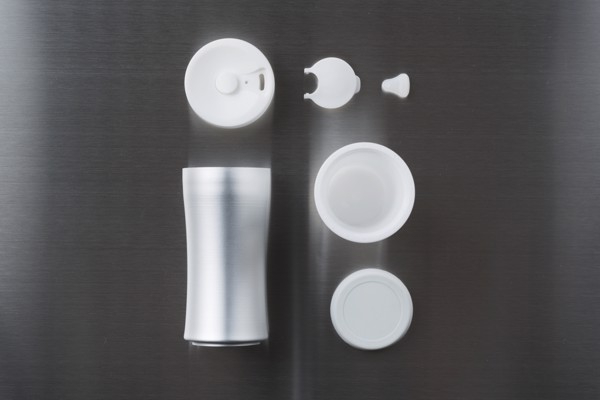 Boom eco mug - White / Grey