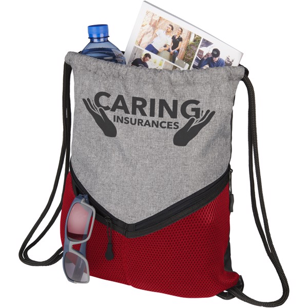 Voyager stahovací Sportspack - Červená s efektem námrazy / Šedá