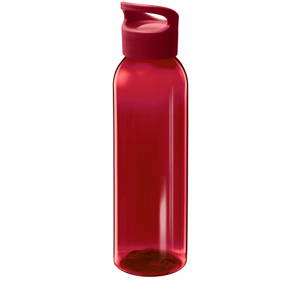 Sky 650 ml recycled plastic water bottle - Red