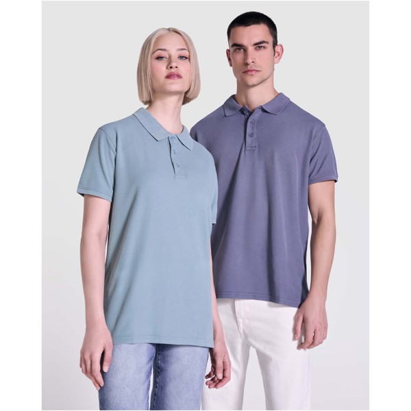 Cobain short sleeve unisex polo - Yellow / roly-XS