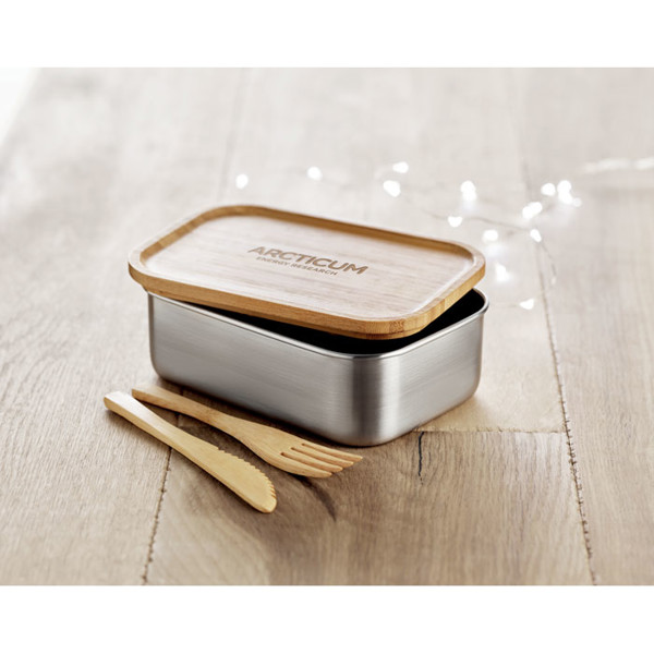 Stainless steel lunchbox 600ml Savanna