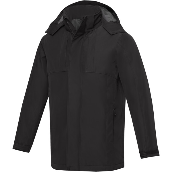 Hardy men's insulated parka - Solid Black / XL