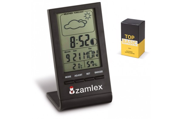 Weather station electronic black