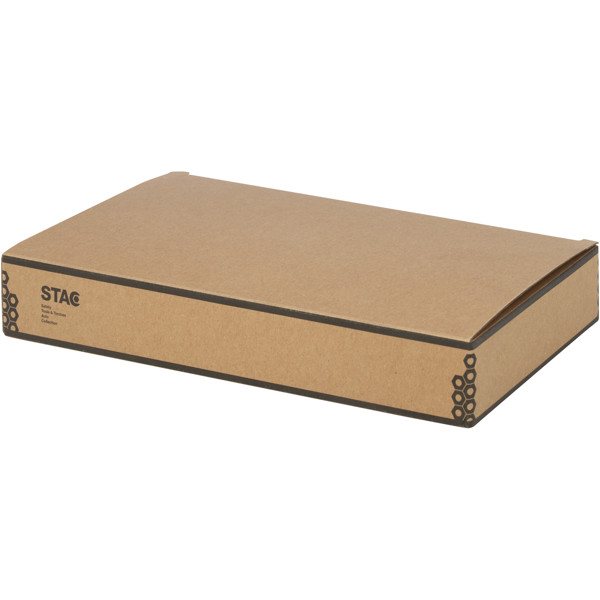 Rivet 19-piece bamboo/recycled plastic tool set