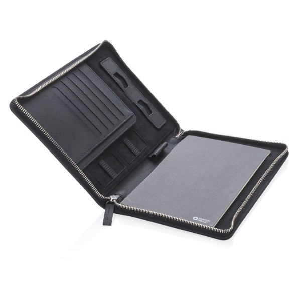 Heritage A5 portfolio with zipper