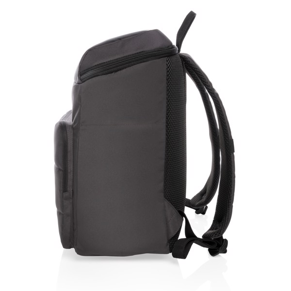 Impact AWARE™ RPET cooler backpack - Black
