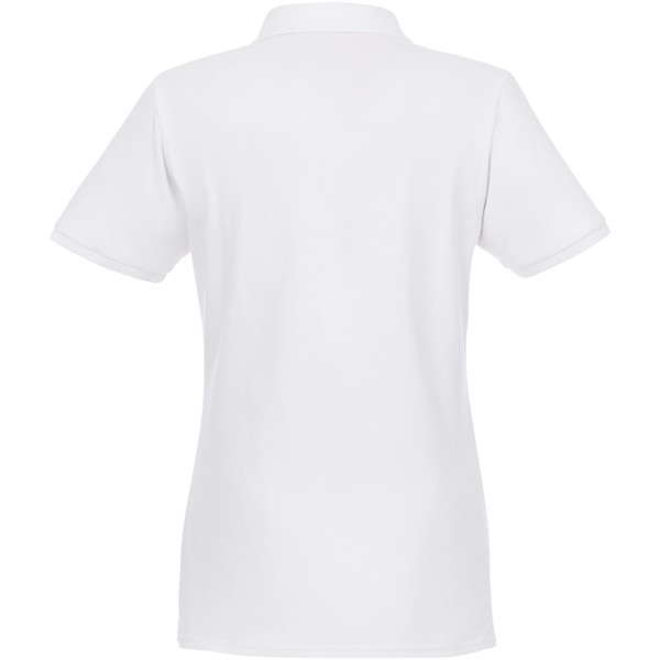 Beryl short sleeve women's organic recycled polo - White / XL