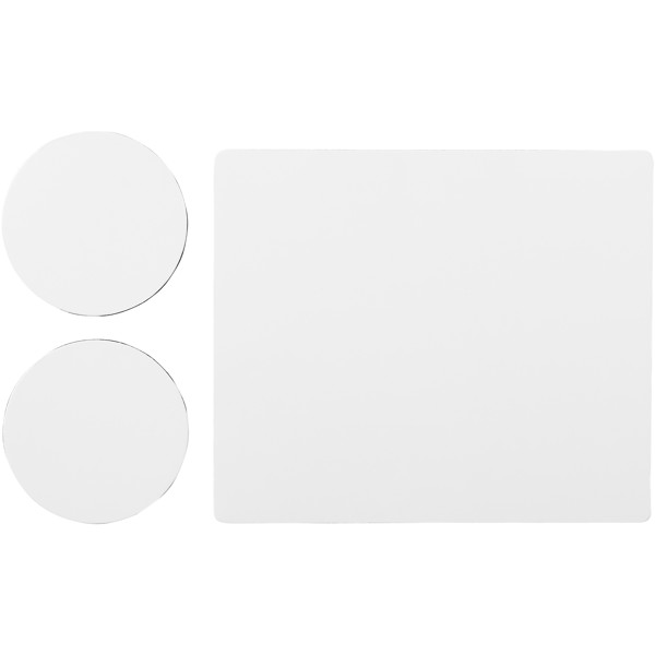 Q-Mat® Mousepad- und Untersetzer-Set 2