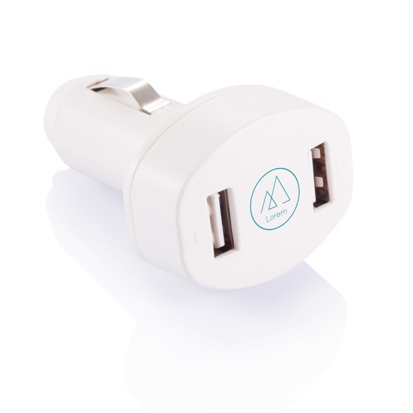 Double USB car charger