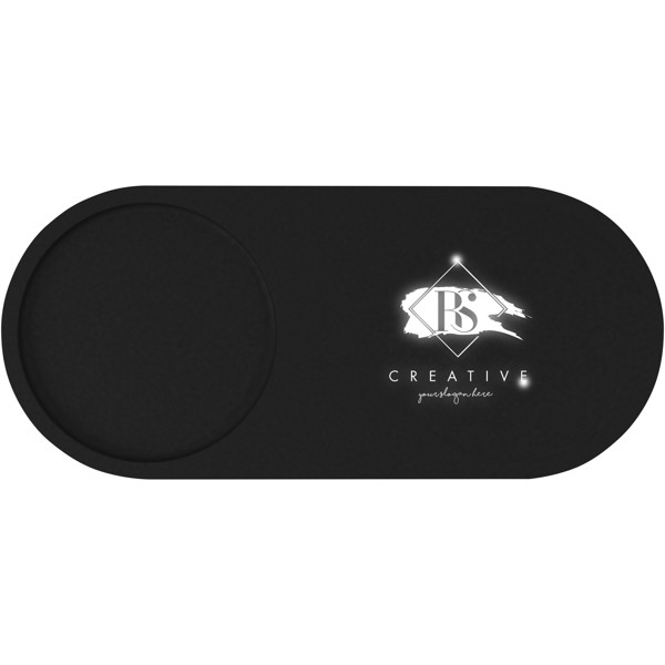 SCX.design W17 10W light-up logo wireless charging pad and bamboo pencil holder