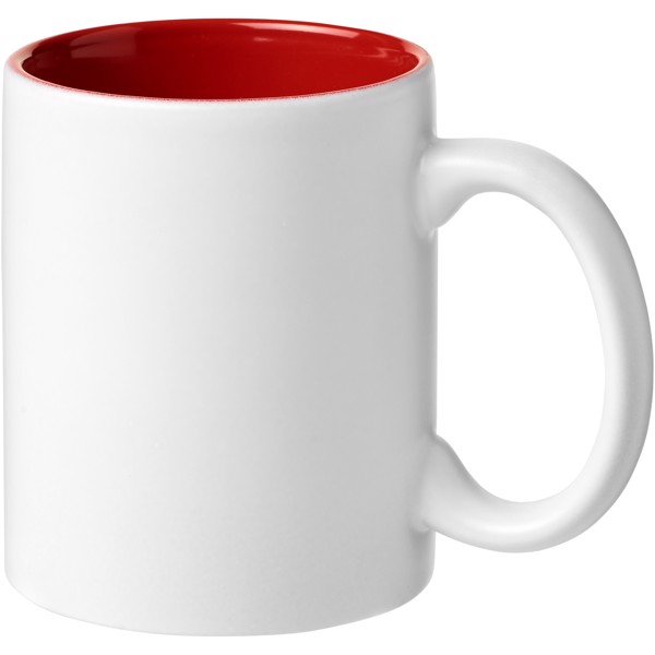 Taza de cerámica para grabar a láser "Taika" - Rojo