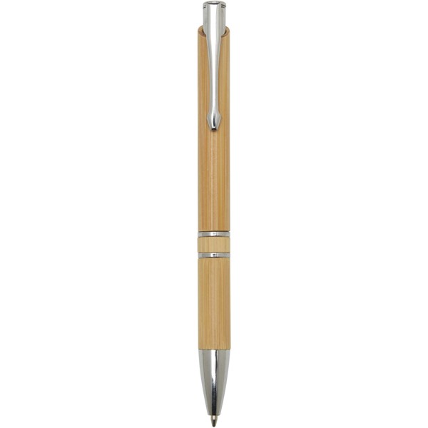 Wicker bamboo ballpoint pen (black ink)