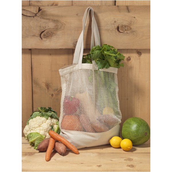 Bolsa de compras de algodón de malla "Maine"