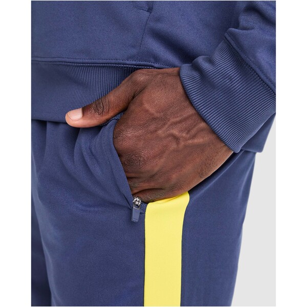 Evans unisex tracksuit - Navy Blue / Yellow / M
