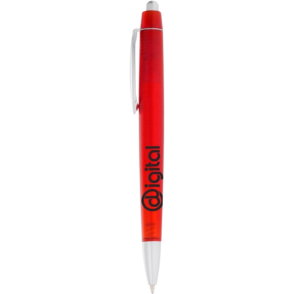 Albany ballpoint pen - Transparent red