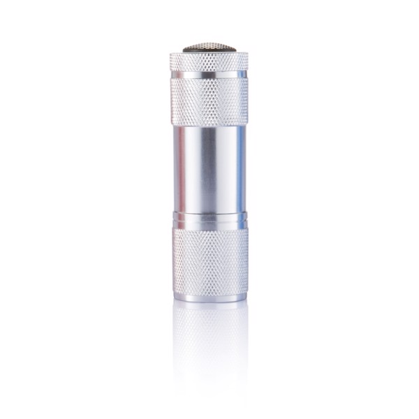 Quattro aluminium torch - Silver