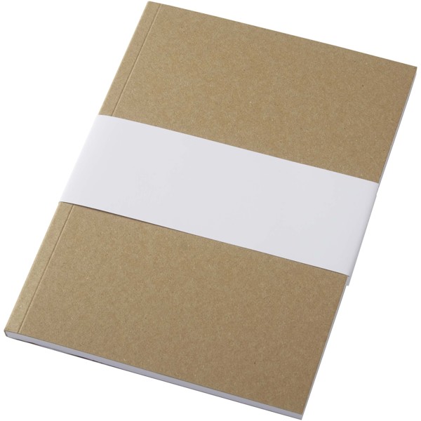 Novella Austen A5 recycled soft cover kraft notebook - 50 sheets