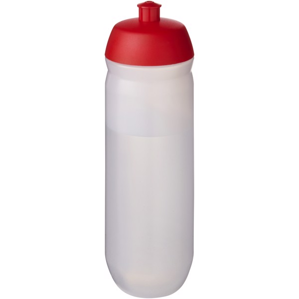 HydroFlex™ Clear 750 ml sportovní lahev - Červená s efektem námrazy / Čirá s efektem námrazy