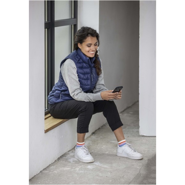 Pallas women's GRS recycled insulated bodywarmer - Storm Grey / XXL