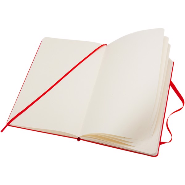 Classic PK hard cover notebook - plain - Scarlet red