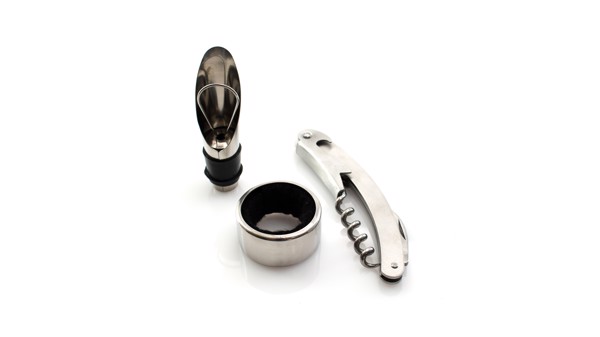 Wine Set Sarap - Black