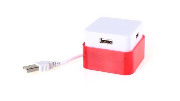 USB Hub Dix - Yellow