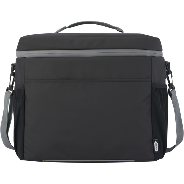 Aqua 20-can GRS recycled water resistant cooler bag 22L