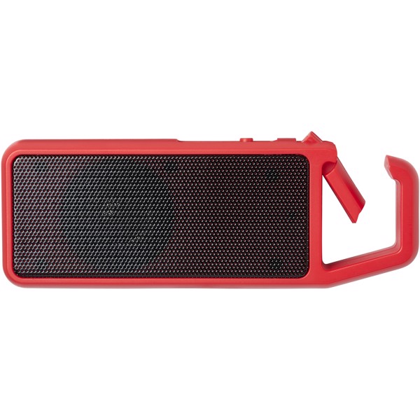 Bluetooth® reproduktor Clip-Clap - Červená s efektem námrazy