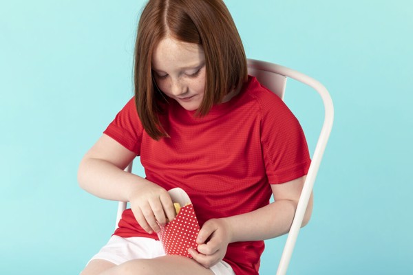 Kids T-Shirt Tecnic Dinamic - White / 6-8