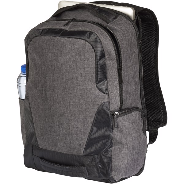 Overland 17" TSA laptop backpack 18L - Charcoal
