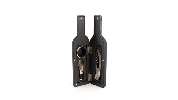 Wine Set Sarap - Black