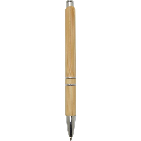 Wicker bamboo ballpoint pen (black ink)