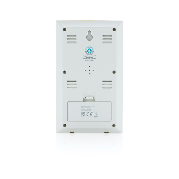 Meteostanice Utah z RCS rec. plastu a FSC® bambusu