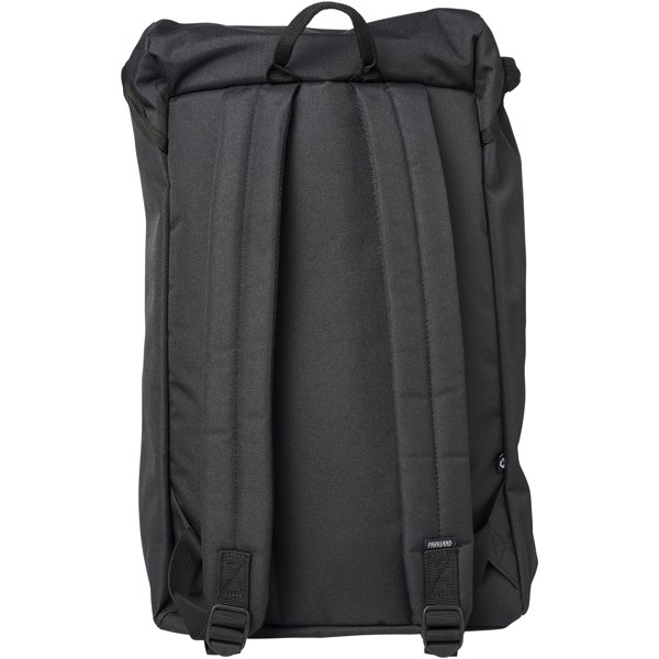 Westport 15" RPET laptop backpack - Solid black